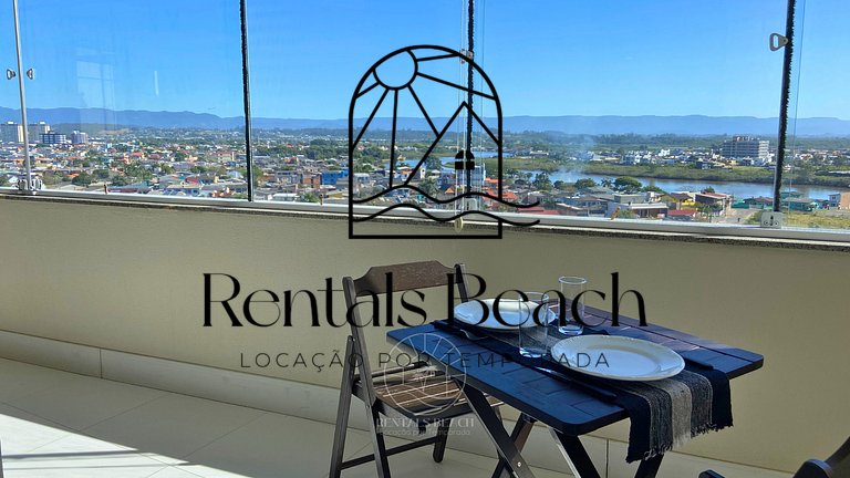 Apto 3 Quartos com Vista em Torres-RS | Rentals Beach
