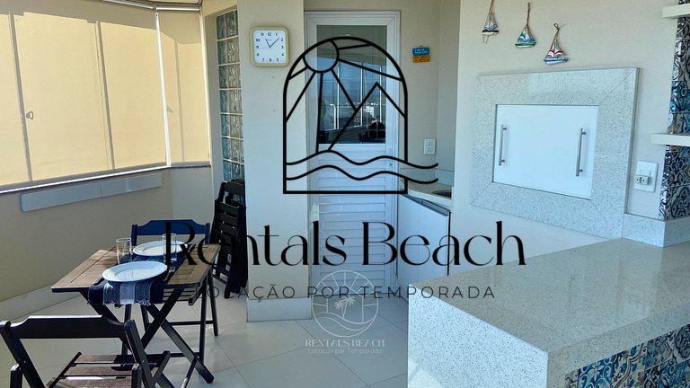 Apto 3 Quartos com Vista em Torres-RS | Rentals Beach