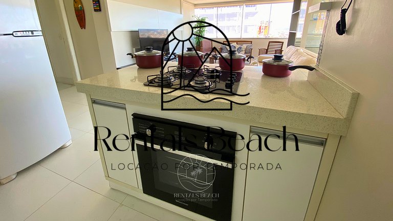 Apto 3 Quartos com Vista em Torres-RS | Rentals Beach