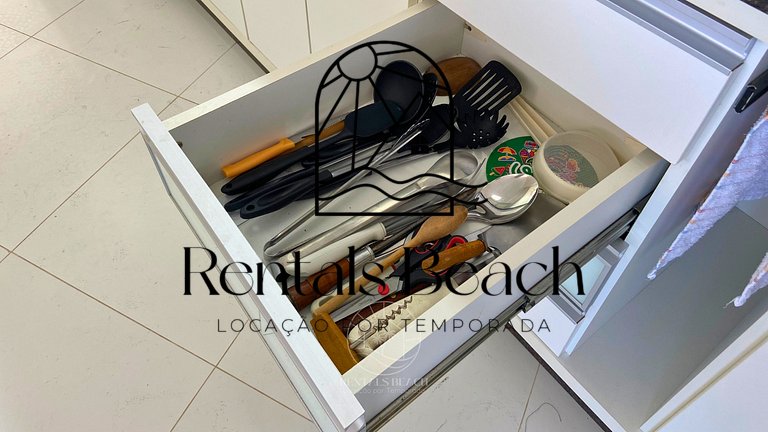 Apto 3 Quartos com Vista em Torres-RS | Rentals Beach