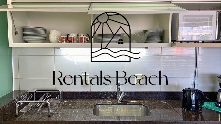 Apto 3 Quartos com Vista em Torres-RS | Rentals Beach