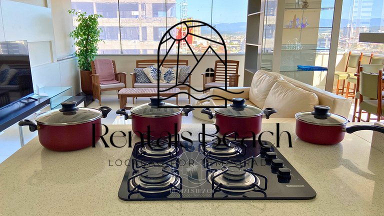 Apto 3 Quartos com Vista em Torres-RS | Rentals Beach