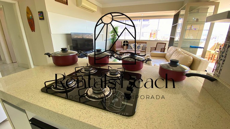 Apto 3 Quartos com Vista em Torres-RS | Rentals Beach