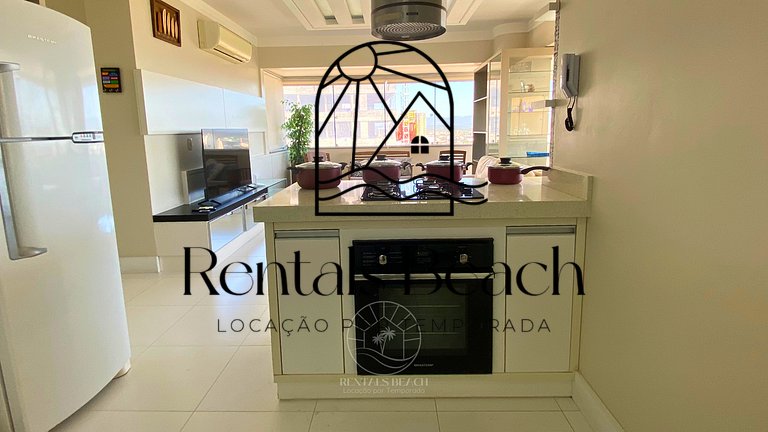 Apto 3 Quartos com Vista em Torres-RS | Rentals Beach