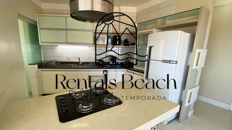 Apto 3 Quartos com Vista em Torres-RS | Rentals Beach