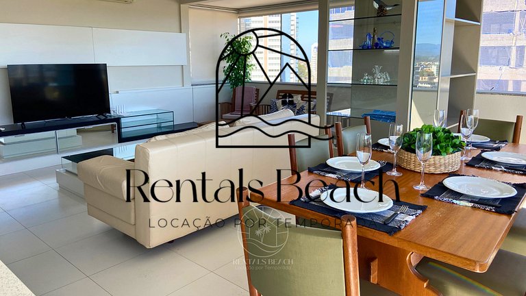 Apto 3 Quartos com Vista em Torres-RS | Rentals Beach