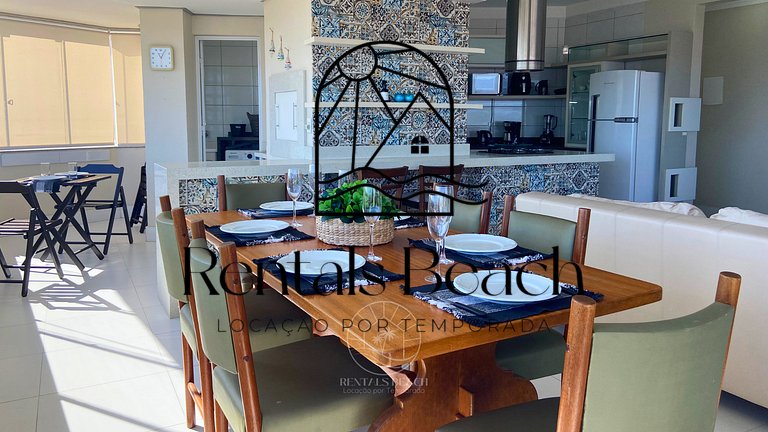 Apto 3 Quartos com Vista em Torres-RS | Rentals Beach