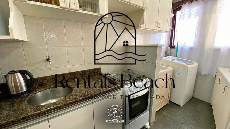 Apto no Centro a 250m do Mar em Torres | Rentals Beach