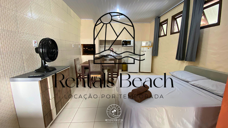 Kitnet Completa a 200m do Mar em Torres | Rentals Beach