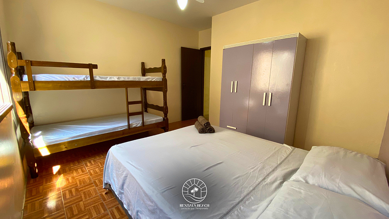 Apartamento completo a 200m do mar em Torres