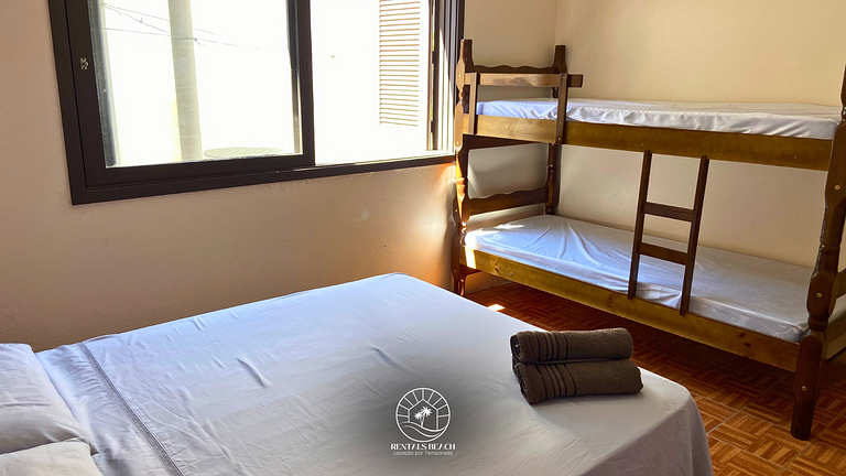Apartamento completo a 200m do mar em Torres