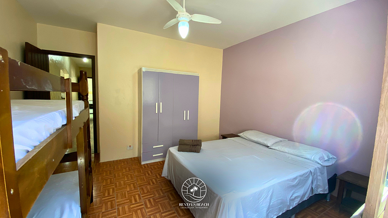 Apartamento completo a 200m do mar em Torres