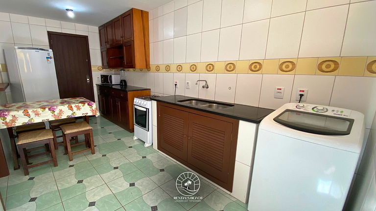 Apartamento completo a 200m do mar em Torres