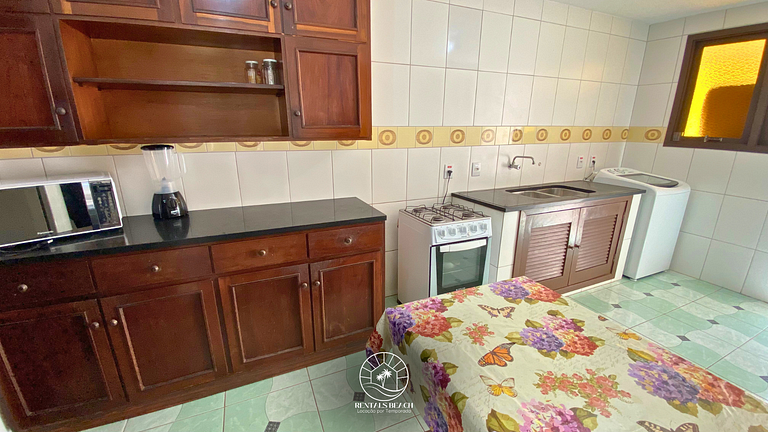 Apartamento completo a 200m do mar em Torres