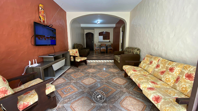 Apartamento completo a 200m do mar em Torres