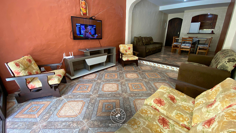 Apartamento completo a 200m do mar em Torres