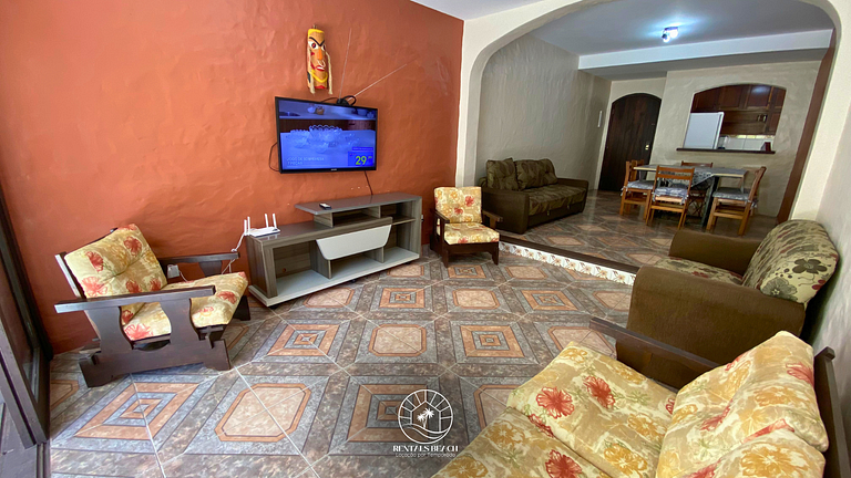 Apartamento completo a 200m do mar em Torres