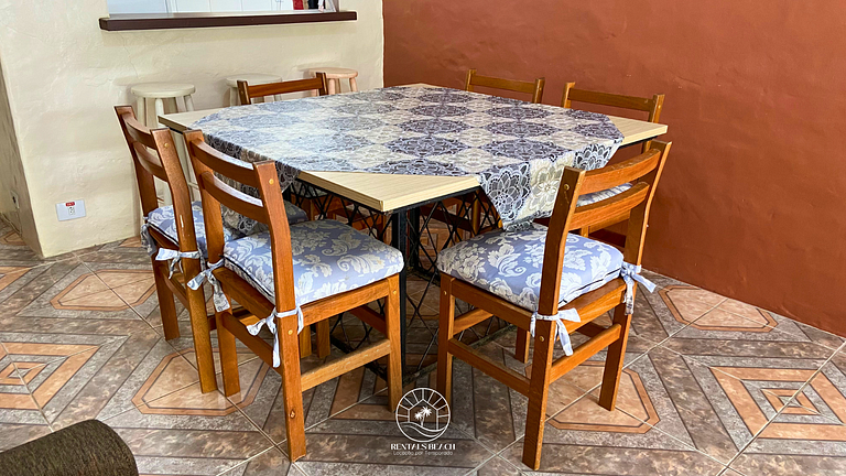 Apartamento completo a 200m do mar em Torres