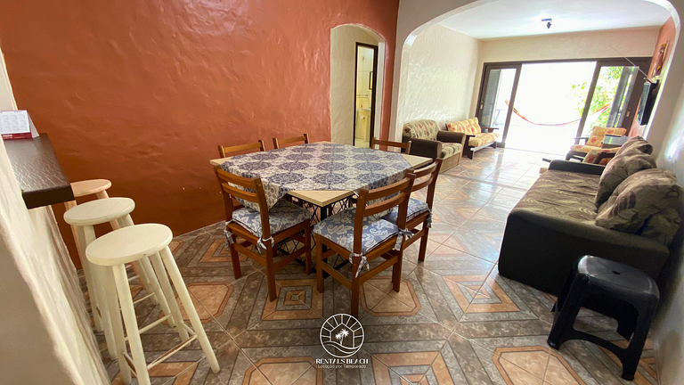 Apartamento completo a 200m do mar em Torres