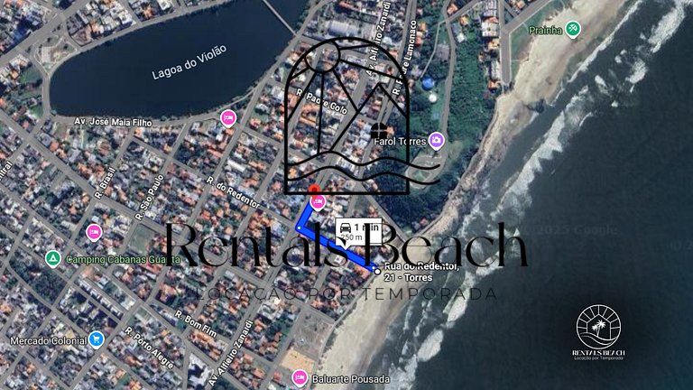 Apto para 5 Pessoas a 200m do Mar Torres | Rentals Beach
