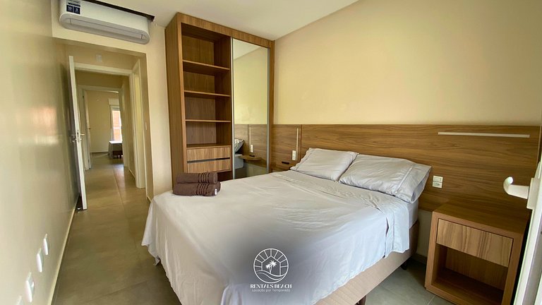 Apto 2 quartos em Torres a 200m do mar