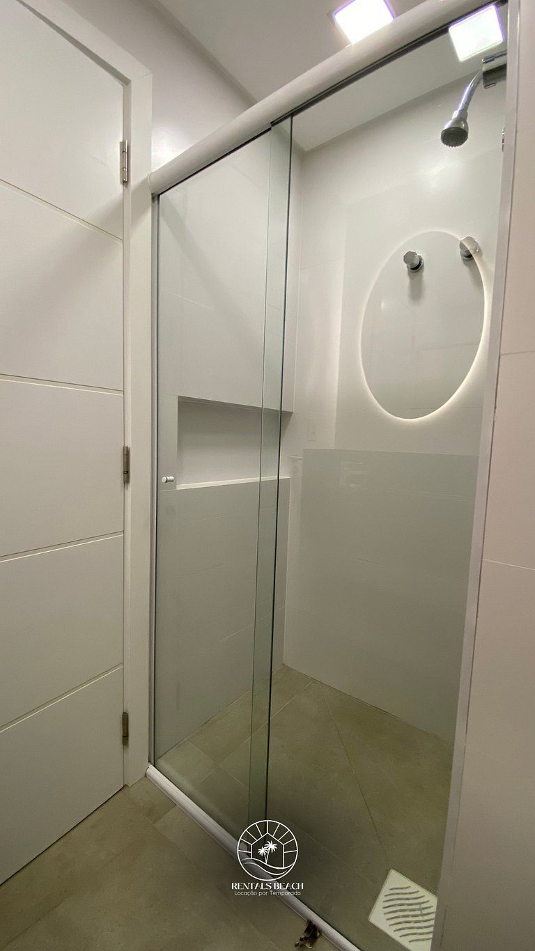 Apto 2 quartos em Torres a 200m do mar