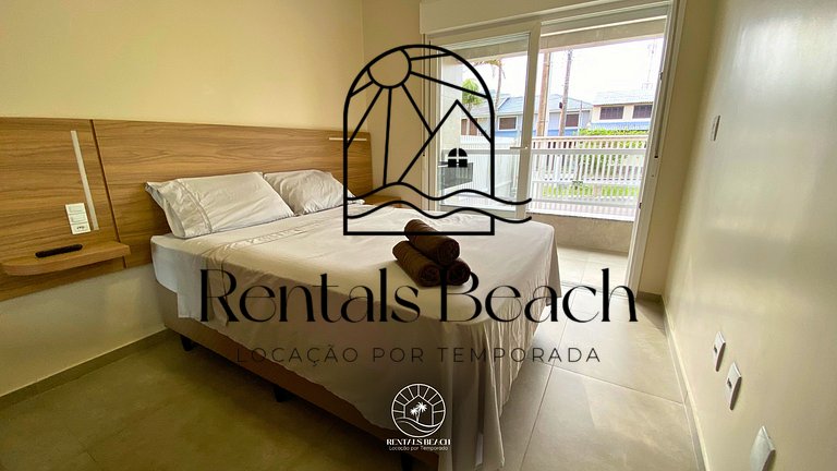Apto 2 Quartos a 200m do Mar em Torres | Rentals Beach