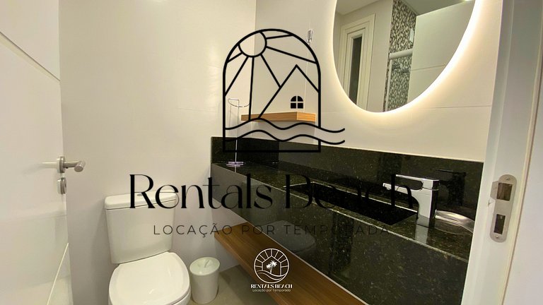 Apto 2 Quartos a 200m do Mar em Torres | Rentals Beach