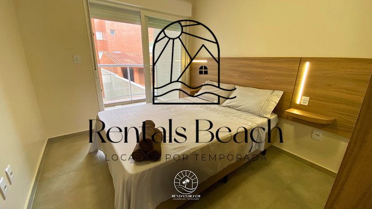Apto 2 Quartos a 200m do Mar em Torres | Rentals Beach