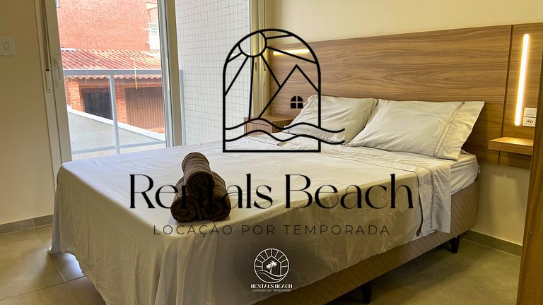 Apto 2 Quartos a 200m do Mar em Torres | Rentals Beach