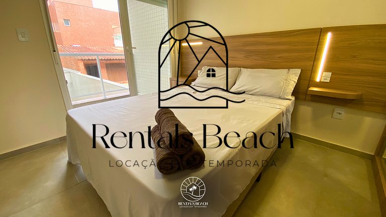 Apto 2 Quartos a 200m do Mar em Torres | Rentals Beach