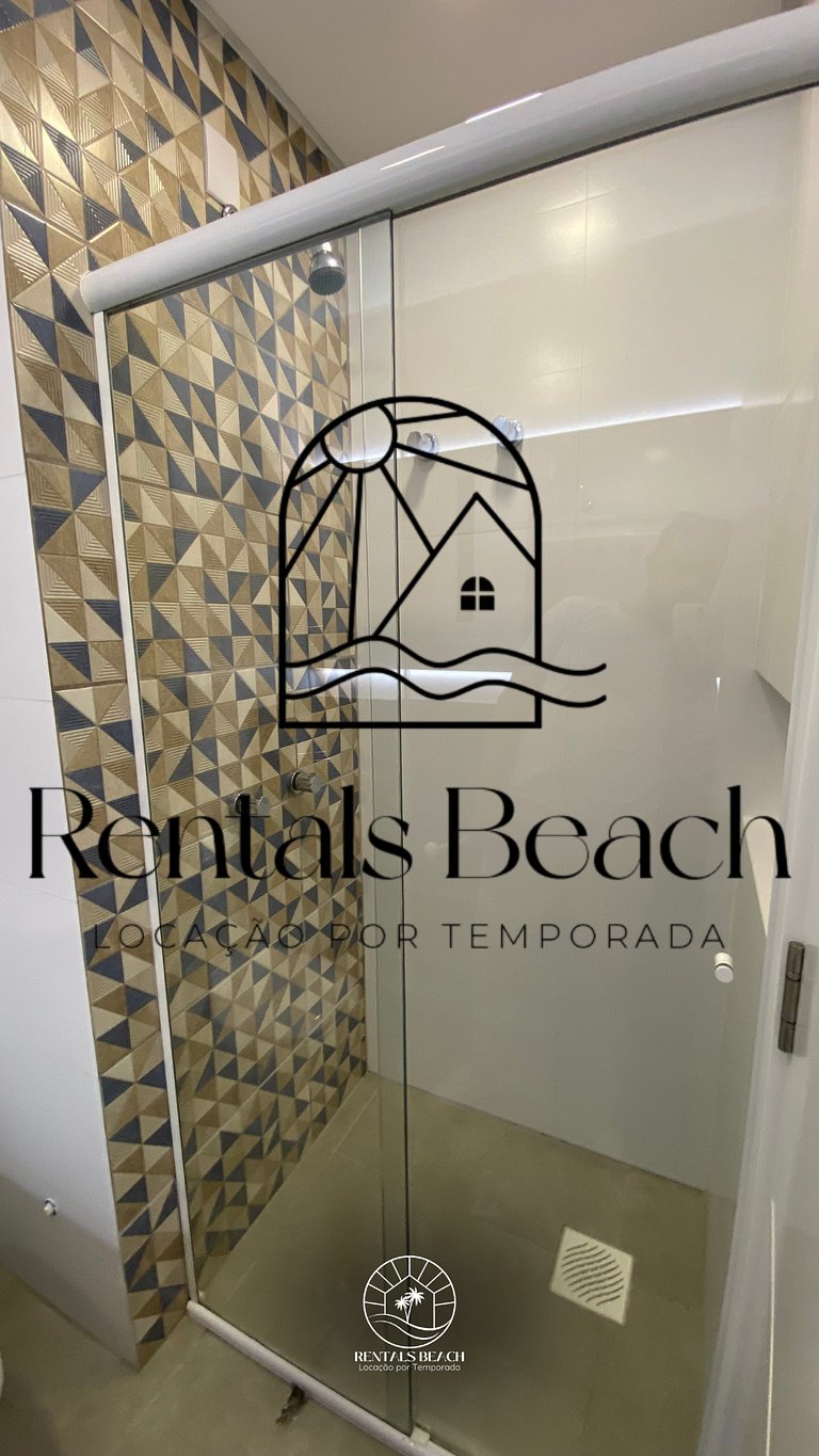 Apto 2 Quartos a 200m do Mar em Torres | Rentals Beach
