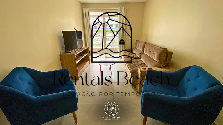 Apto 2 Quartos a 200m do Mar em Torres | Rentals Beach