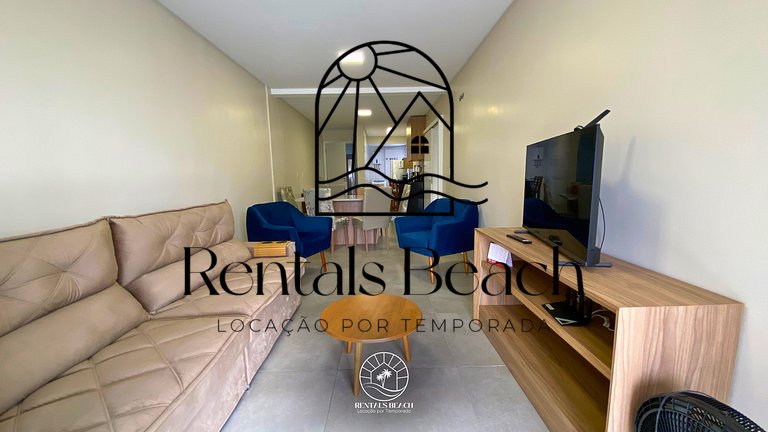 Apto 2 Quartos a 200m do Mar em Torres | Rentals Beach