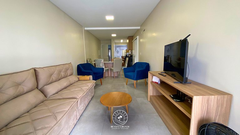 Apto 2 quartos em Torres a 200m do mar