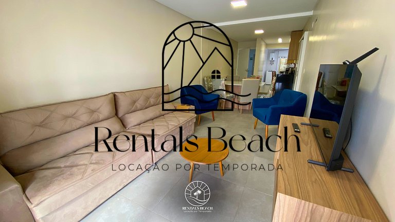 Apto 2 Quartos a 200m do Mar em Torres | Rentals Beach
