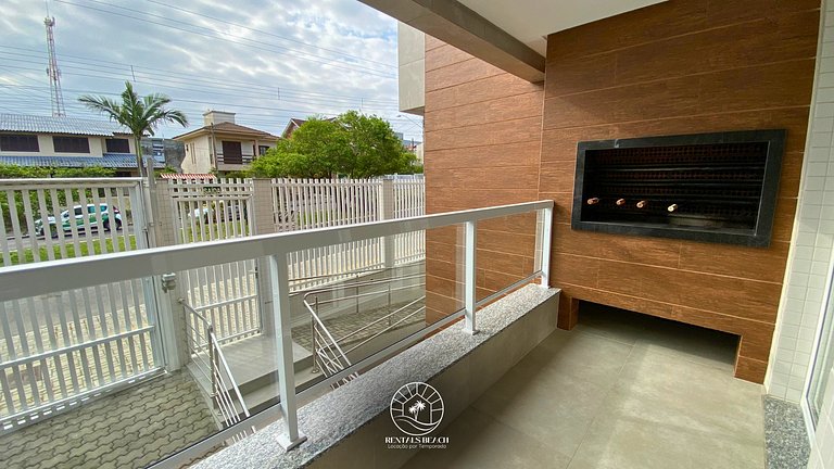 Apto 2 quartos em Torres a 200m do mar