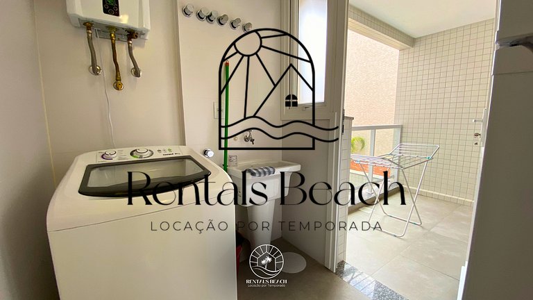 Apto 2 Quartos a 200m do Mar em Torres | Rentals Beach