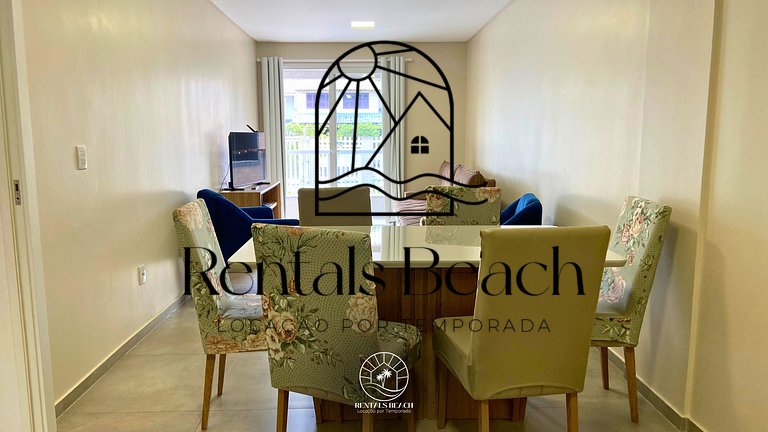 Apto 2 Quartos a 200m do Mar em Torres | Rentals Beach