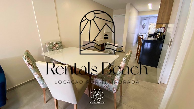 Apto 2 Quartos a 200m do Mar em Torres | Rentals Beach