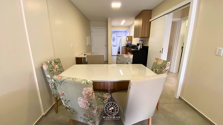 Apto 2 quartos em Torres a 200m do mar