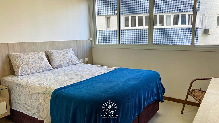 Apto 06 pessoas | Ar condicionado | 200mts do mar