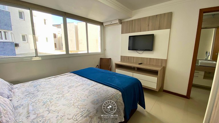 Apto 06 pessoas | Ar condicionado | 200mts do mar