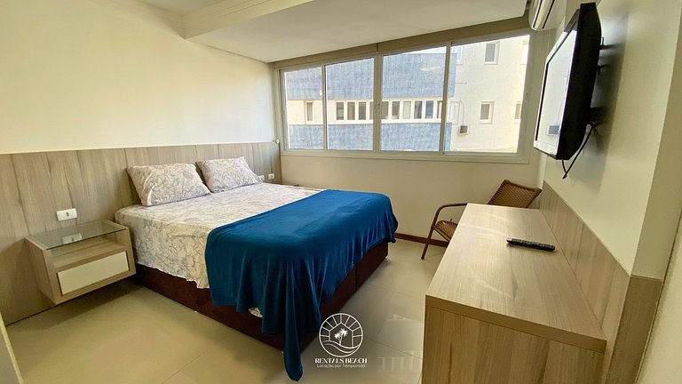 Apto 06 pessoas | Ar condicionado | 200mts do mar