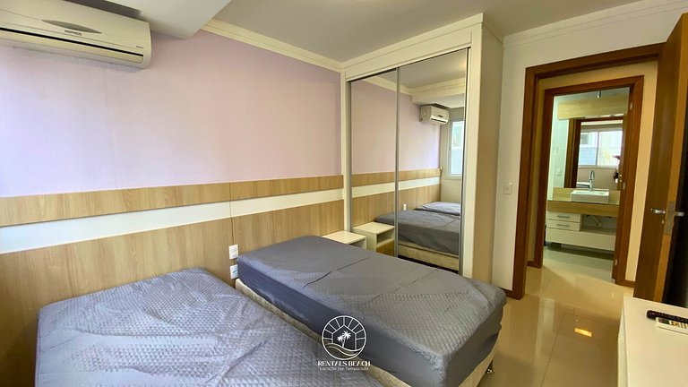 Apto 06 pessoas | Ar condicionado | 200mts do mar