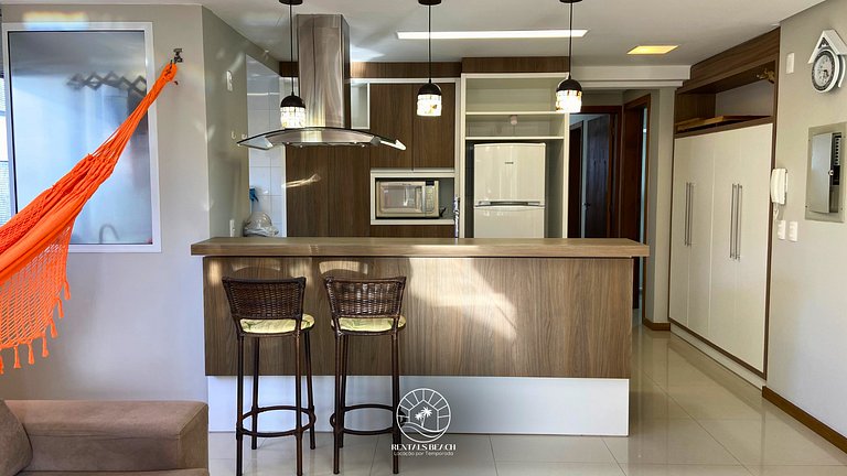 Apto 06 pessoas | Ar condicionado | 200mts do mar