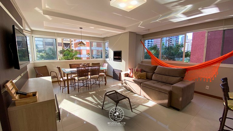 Apto 06 pessoas | Ar condicionado | 200mts do mar