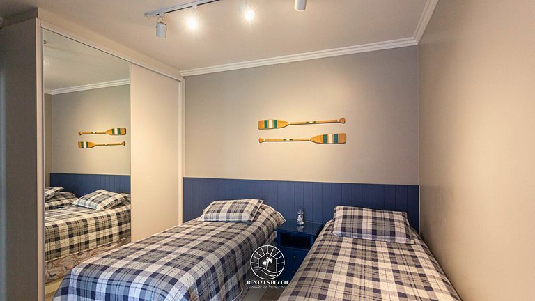 Cobertura Duplex exclusiva | Piscina | 200m do mar