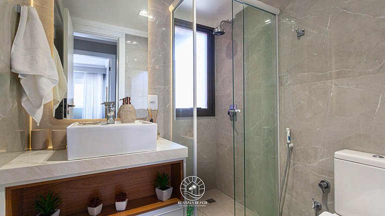 Cobertura Duplex exclusiva | Piscina | 200m do mar