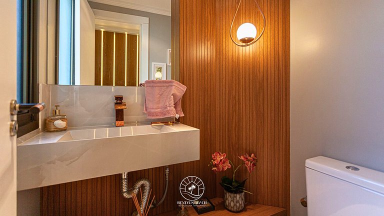 Cobertura Duplex exclusiva | Piscina | 200m do mar